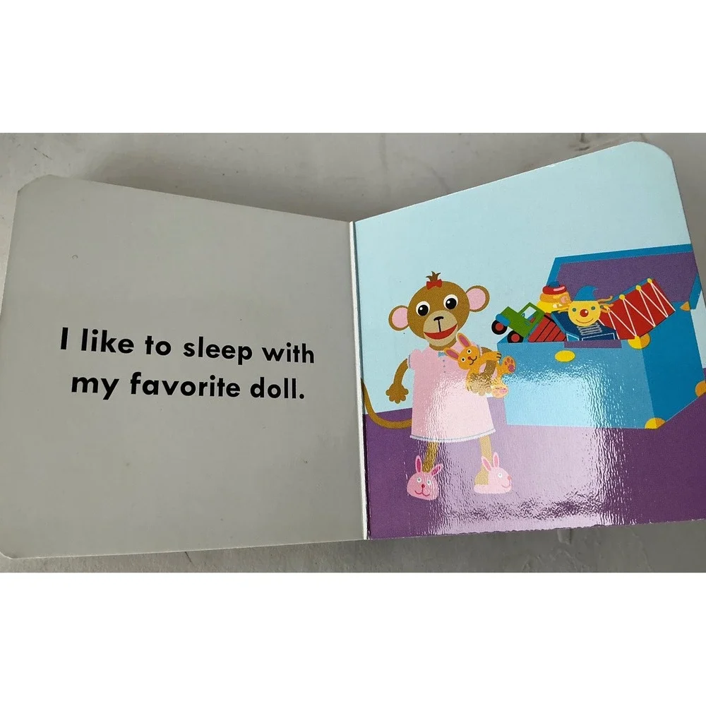 Baby Einstein Board Books Set of 6 Chunky‎ Educational Toddler Books 3x3 Multi
